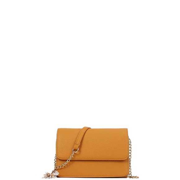 Chic Smooth Tassel Crossbody Bag - Picture 7 of 11